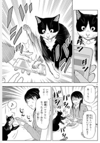 Manga-La gameuse et son chat 